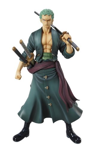 Rorona Zoro Figure | Portrait Of Pirates | Sailing Again, One Piece franchise, MegaHouse brand, Release Date: 31. Oct 2013, 1/8 scale PVC figure, Nippon Figures