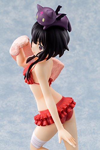 KonoSuba - Chomusuke - Megumin - 1/7 - Swimsuit ver. (BellFine), 1/7 scale swimsuit version of Megumin from KonoSuba, released on 23. Aug 2018, made of ABS, magnet, and PVC material, sold by Nippon Figures.