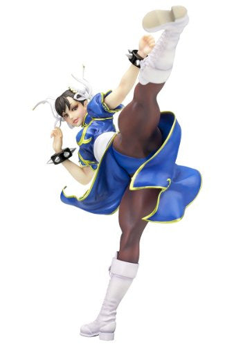 Street Fighter - Chun-Li - Bishoujo Statue - Street Fighter x Bishoujo - 1/7 (Kotobukiya), Franchise: Street Fighter, Release Date: 14. Nov 2014, Dimensions: H=250 mm (9.75 in), Scale: 1/7, Material: ABS, PVC, Nippon Figures