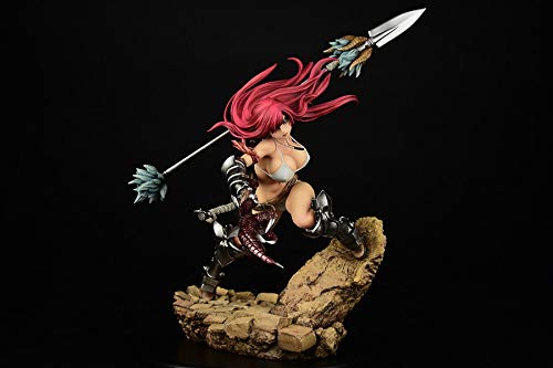 Fairy Tail - Erza Scarlet - 1/6 - the Kishi ver. (Orca Toys), PVC material, 315 mm dimensions, Nippon Figures