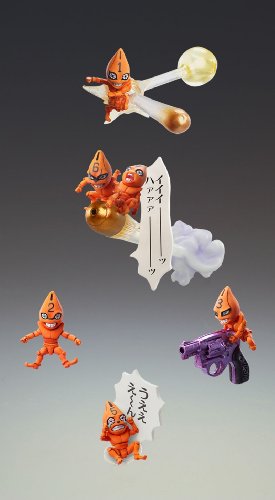 JoJo's Bizarre Adventure - Vento Aureo - Guido Mista - Sex Pistols - Super Action Statue #48 - Second Ver. (Medicos Entertainment), Franchise: JoJo's Bizarre Adventure, Brand: Medicos Entertainment, Release Date: 31. Dec 2012, Type: General, Dimensions: H=160 mm (6.24 in), Material: ABS, PVC, Store Name: Nippon Figures