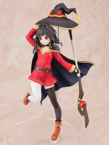 KonoSuba - Megumin - 1/7 - Sneaker Bunko 30th Anniversary Ver. (Kodokawa), PVC material, 240.0 mm dimensions, Nippon Figures