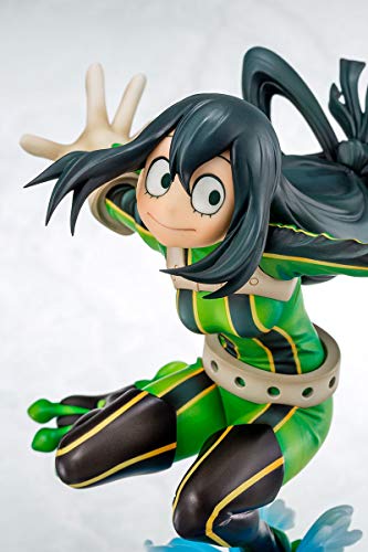 "My Hero Academia - Asui Tsuyu - 1/8 - Hero Suit ver. - 2021 Re-release (Takara Tomy, Bell Fine), Franchise: My Hero Academia, Brand: Bell Fine, Takara Tomy As Distributor, Release Date: 31. Jul 2021, Type: General, Dimensions: 200 mm, Scale: 1/8 H=200mm (7.8in, 1:1=1.6m), Material: ABSPVC, Store Name: Nippon Figures"