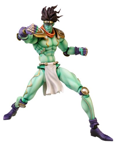 JoJo's Bizarre Adventure - Stardust Crusaders - Star Platinum - Super Action Statue #1 (Medicos Entertainment), Franchise: JoJo's Bizarre Adventure, Brand: Medicos Entertainment, Release Date: 31. Jan 2012, Type: General, Dimensions: H=170 mm (6.63 in), Material: ABS, PVC, Nippon Figures