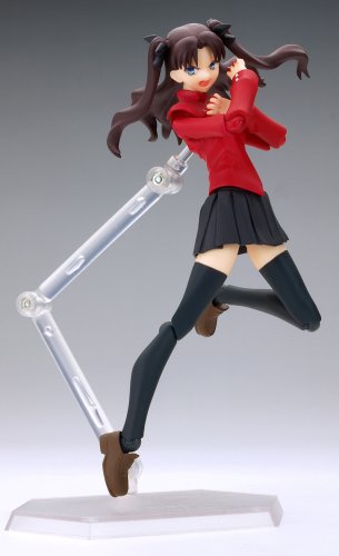 Fate/Stay Night - Tohsaka Rin - Figma #011 - Plain Clothes Ver. (Max Factory), Franchise: Fate/Stay Night, Release Date: 31. Aug 2008, Dimensions: H=135 mm (5.27 in), Store Name: Nippon Figures