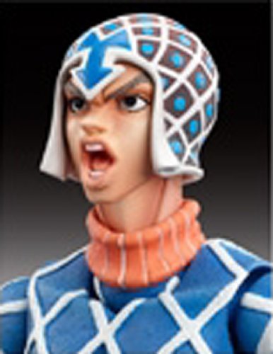 JoJo's Bizarre Adventure - Vento Aureo - Guido Mista - Sex Pistols - Super Action Statue #34 (Medicos Entertainment), Release Date: 30. Nov 2020, Dimensions: H=160 mm (6.24 in), Store Name: Nippon Figures