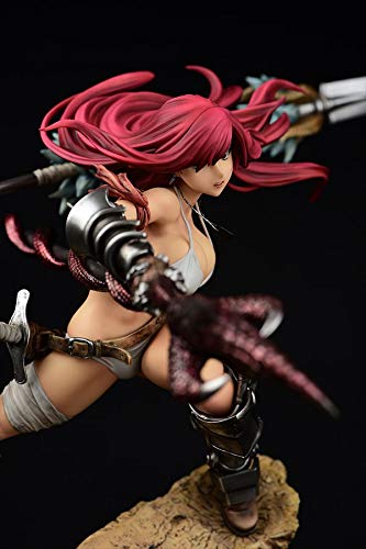 Fairy Tail - Erza Scarlet - 1/6 - the Kishi ver. (Orca Toys), PVC material, 315 mm dimensions, Nippon Figures