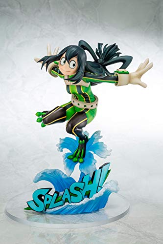"My Hero Academia - Asui Tsuyu - 1/8 - Hero Suit ver. - 2021 Re-release (Takara Tomy, Bell Fine), Franchise: My Hero Academia, Brand: Bell Fine, Takara Tomy As Distributor, Release Date: 31. Jul 2021, Type: General, Dimensions: 200 mm, Scale: 1/8 H=200mm (7.8in, 1:1=1.6m), Material: ABSPVC, Store Name: Nippon Figures"