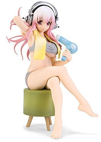 SoniComi (Super Sonico) - Sonico - Seikatsu Micchaku Shuzai Special Figure - -After Taking Bath Ver., Franchise: SoniComi (Super Sonico), Brand: FuRyu, Type: Prize, Store Name: Nippon Figures