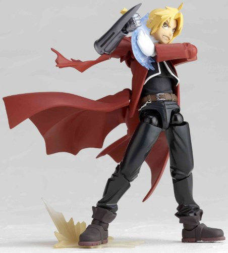 Fullmetal Alchemist - Edward Elric - Revoltech - 116 (Kaiyodo), Action figure with dimensions H=140 mm (5.46 in), sold by Nippon Figures.