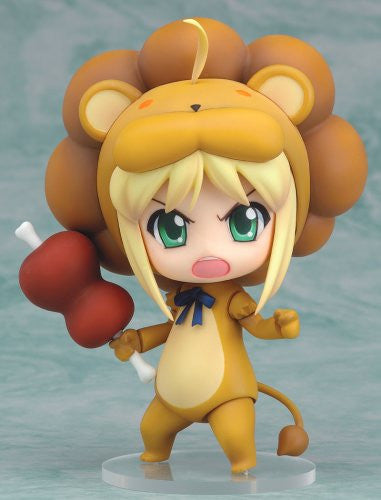 Fate/Tiger Colosseum - Saber Lion - Nendoroid #050 (Good Smile Company), Franchise: Fate/Tiger Colosseum, Release Date: 28. Nov 2012, Dimensions: H=100 mm (3.9 in), Store Name: Nippon Figures