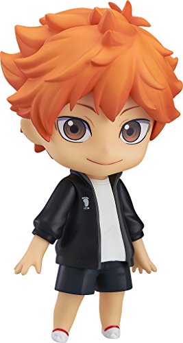 Haikyu!! - Hinata Shoyo - Nendoroid #528b - Jersey Ver. (Orange Rouge), Franchise: Haikyu!!, Brand: Good Smile Company, Release Date: 26. Sep 2018, Type: Nendoroid, Dimensions: 100 mm, Scale: H=100mm (3.9in), Material: ABSPVC, Store Name: Nippon Figures