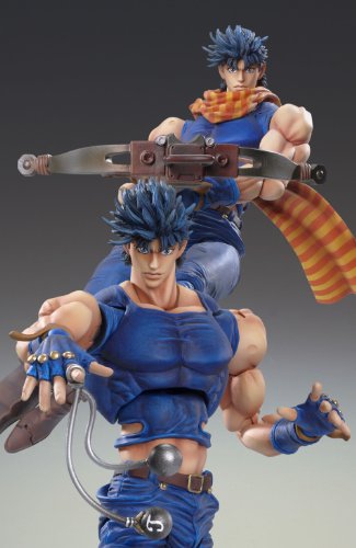 JoJo's Bizarre Adventure - Joseph Joestar - Super Action Statue #30 (Medicos Entertainment), Release Date: 30. Jul 2011, Dimensions: H=170 mm (6.63 in), Nippon Figures