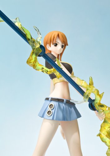 One Piece - Nami - Figuarts ZERO - Battle ver. (Bandai), Franchise: One Piece, Brand: Bandai, Release Date: 04. Aug 2012, Dimensions: H=140 mm (5.46 in), Material: ABS, PVC, Store Name: Nippon Figures