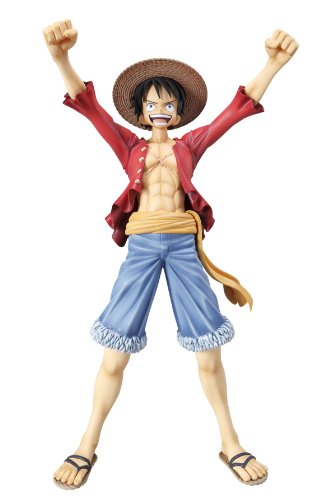 Monkey D. Luffy | Timeskip | Portrait Of Pirates, One Piece franchise, MegaHouse brand, Release Date: 31. Jul 2012, 1/8 scale PVC figure, Nippon Figures