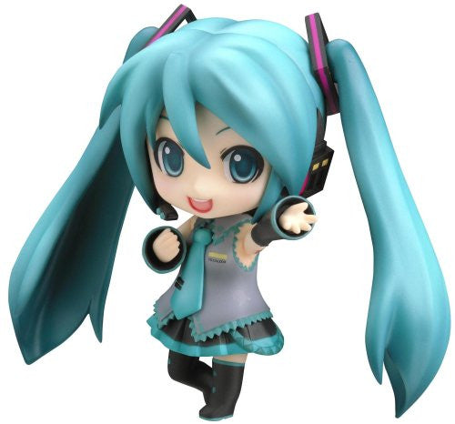 Vocaloid - Hatsune Miku - Nendoroid - #033 (Good Smile Company), Franchise: Vocaloid, Brand: Good Smile Company, Release Date: 13. Oct 2010, Type: Nendoroid, Dimensions: H=100 mm (3.9 in), Material: ABS, PVC, Store Name: Nippon Figures.