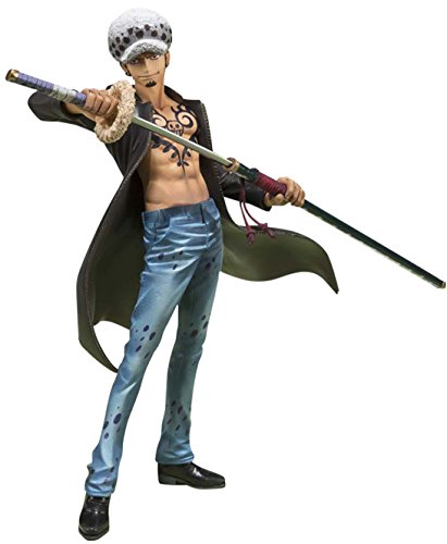 Trafalgar Law Dressrosa Figuarts ZERO, One Piece Bandai Release Date: 13. Dec 2014, Dimensions: H=150 mm (5.85 in), Material: ABS, PVC, Nippon Figures