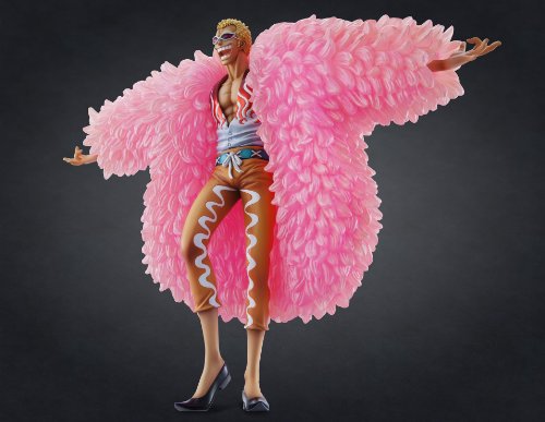 Donquixote Doflamingo | Portrait Of Pirates DX, One Piece franchise, MegaHouse brand, Release Date: 30. Nov 2013, PVC material, Nippon Figures