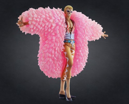 Donquixote Doflamingo | Portrait Of Pirates DX, One Piece franchise, MegaHouse brand, Release Date: 30. Nov 2013, PVC material, Nippon Figures