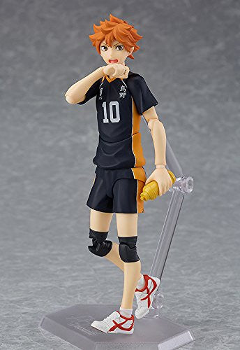 Haikyu!! - Hinata Shoyo - Figma #358 (Max Factory, Orange Rouge), Franchise: Haikyu!!, Brand: Max Factory, Release Date: 27. Nov 2017, Type: General, Dimensions: H=135mm (5.27in), Material: ABS, PVC, Store Name: Nippon Figures