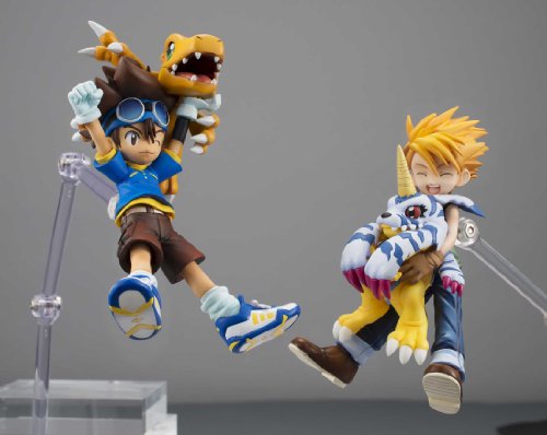 Digimon Adventure - Agumon - Yagami Taichi - G.E.M. - 1/10 (MegaHouse), PVC figure, 1/10 scale, released on 27. Jan 2014, sold by Nippon Figures