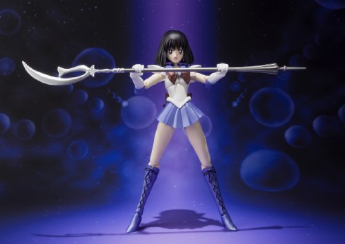 Bishoujo Senshi Sailor Moon - Bishoujo Senshi Sailor Moon Super - Sailor Saturn - S.H.Figuarts (Bandai), Franchise: Bishoujo Senshi Sailor Moon, Release Date: 23. Aug 2014, Dimensions: H=130 mm (5.07 in), Material: ABS, PVC, Nippon Figures