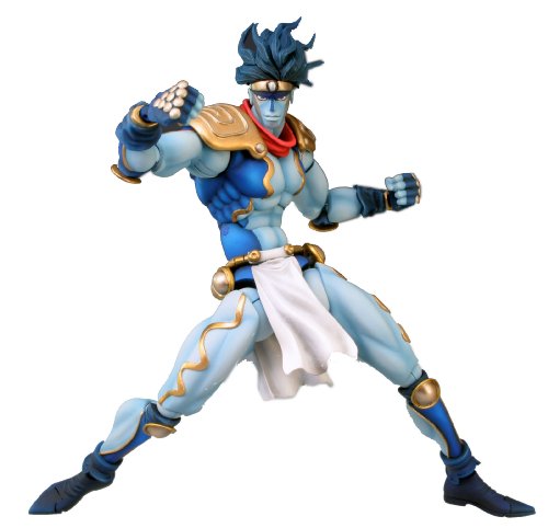 JoJo's Bizarre Adventure - Stardust Crusaders - Star Platinum - Super Action Statue #10 - Second Ver. (Medicos Entertainment), Franchise: JoJo's Bizarre Adventure, Brand: Medicos Entertainment, Release Date: 31. Oct 2009, Type: General, Dimensions: H=170 mm (6.63 in), Material: ABS, PVC, Store Name: Nippon Figures