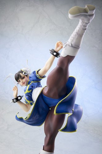 Street Fighter - Chun-Li - Bishoujo Statue - Street Fighter x Bishoujo - 1/7 (Kotobukiya), Franchise: Street Fighter, Release Date: 14. Nov 2014, Dimensions: H=250 mm (9.75 in), Scale: 1/7, Material: ABS, PVC, Nippon Figures