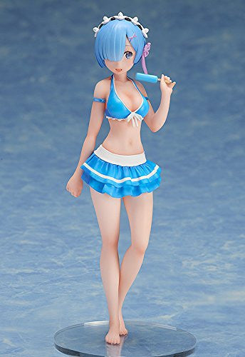 Re:Zero kara Hajimeru Isekai Seikatsu - Rem - S-style - 1/12 - Swimsuit ver. (FREEing), PVC figure, H=130mm, 1/12 scale, Nippon Figures