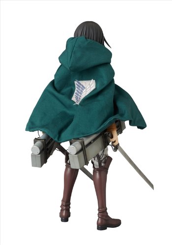 Attack on Titan - Mikasa Ackerman - Real Action Heroes #648 - 1/6 (Medicom Toy), Franchise: Attack on Titan, Release Date: 20. Aug 2014, Dimensions: H=300 mm (11.7 in), Scale: 1/6, Material: ABS, FABRIC, PVC, Nippon Figures