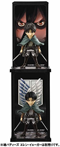 Attack on Titan - Levi Ackerman - Tamashii Buddies (Bandai), Franchise: Attack on Titan, Brand: Bandai, Release Date: 11. Jul 2015, Dimensions: H=90 mm (3.51 in), Material: ABS, PVC, Store Name: Nippon Figures