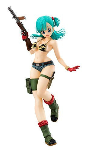Dragon Ball - Bulma - Dragon Ball Gals - Army ver. (MegaHouse), PVC figure, H=190 mm, Nippon Figures