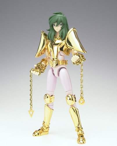 Saint Seiya - Andromeda Shun - Saint Cloth Myth - Myth Cloth - 2nd Cloth Ver, Power of Gold (Bandai), Franchise: Saint Seiya, Brand: Bandai, Release Date: 31. Mar 2011, Type: General, Dimensions: H=160 mm (6.24 in), Material: ABS, DIE CAST, PVC, Nippon Figures