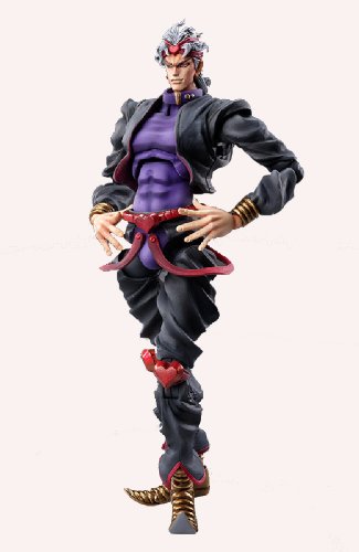 JoJo's Bizarre Adventure- Stardust Crusaders - Dio Brando - Super Action Statue #50 - Black Ver., Franchise: JoJo's Bizarre Adventure, Brand: Medicos Entertainment, Release Date: 28. Feb 2013, Dimensions: H=170 mm (6.63 in), Material: ABS, PVC, Nippon Figures