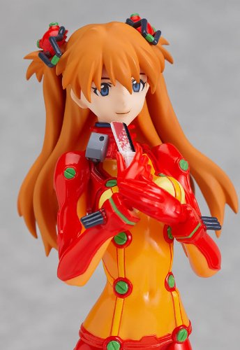 Evangelion Shin Gekijouban - Soryu Asuka Langley - Figma #084 - Test Plugsuit ver., Franchise: Evangelion Shin Gekijouban, Brand: Max Factory, Release Date: 26. Jan 2011, Type: figma, Dimensions: H=145 mm (5.66 in), Material: ABS, POM, PP, PVC, Store Name: Nippon Figures
