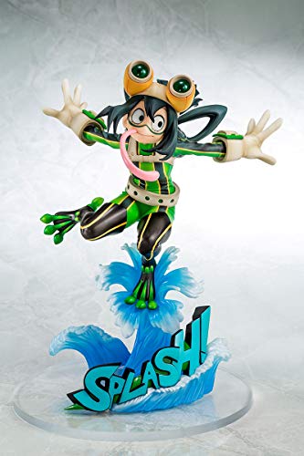 "My Hero Academia - Asui Tsuyu - 1/8 - Hero Suit ver. - 2021 Re-release (Takara Tomy, Bell Fine), Franchise: My Hero Academia, Brand: Bell Fine, Takara Tomy As Distributor, Release Date: 31. Jul 2021, Type: General, Dimensions: 200 mm, Scale: 1/8 H=200mm (7.8in, 1:1=1.6m), Material: ABSPVC, Store Name: Nippon Figures"