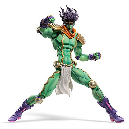 JoJo's Bizarre Adventure - Stardust Crusaders - Star Platinum - Super Action Statue BIG - 2022 Re-release (Medicos Entertainment), Franchise: JoJo's Bizarre Adventure, Brand: Medicos Entertainment, Release Date: 21. Oct 2022, Dimensions: H=255mm (9.95in), Material: ABS, IRON, POLYCARBONATE, POM, PVC, Store Name: Nippon Figures