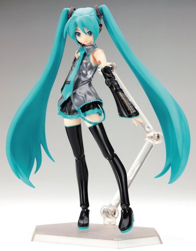 Vocaloid - Hatsune Miku - Figma - 014 (Max Factory), Franchise: Vocaloid, Brand: Max Factory, Release Date: 31. Oct 2008, Type: figma, Dimensions: H=140 mm (5.46 in), Material: ABS, PVC, Store Name: Nippon Figures.