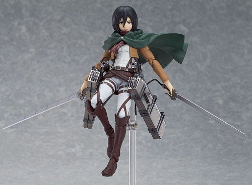 Attack on Titan - Mikasa Ackerman - Figma #203 (Max Factory), Franchise: Attack on Titan, Release Date: 24. Apr 2014, Dimensions: H=145 mm (5.66 in), Store Name: Nippon Figures