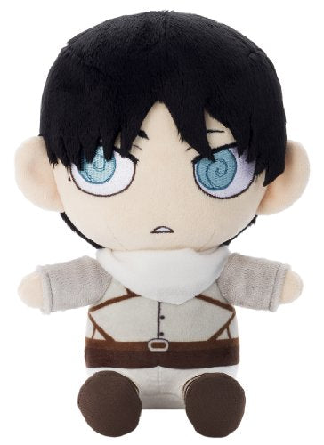 Attack on Titan - Eren Yeager - Chimi, Cleaning ver. (Takara Tomy A.R.T.S), Franchise: Attack on Titan, Brand: Takara Tomy A.R.T.S, Release Date: 31. Aug 2014, Type: Plushies, Dimensions: W=120 mm (4.68 in)L=200 mm (7.8 in)H=100 mm (3.9 in), Store Name: Nippon Figures