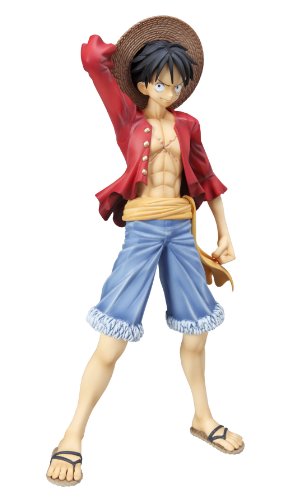 Monkey D. Luffy | Timeskip | Portrait Of Pirates, One Piece franchise, MegaHouse brand, Release Date: 31. Jul 2012, 1/8 scale PVC figure, Nippon Figures