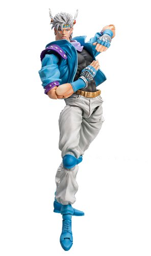 Battle Tendency - JoJo's Bizarre Adventure - Caesar Anthonio Zeppeli - Super Action Statue #61 - Second ver. (Medicos Entertainment), Franchise: Battle Tendency, Brand: Medicos Entertainment, Release Date: 21. Feb 2014, Type: General, Dimensions: H=160 mm (6.24 in), Material: ABS, PVC, Store Name: Nippon Figures