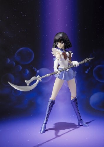 Bishoujo Senshi Sailor Moon - Bishoujo Senshi Sailor Moon Super - Sailor Saturn - S.H.Figuarts (Bandai), Franchise: Bishoujo Senshi Sailor Moon, Release Date: 23. Aug 2014, Dimensions: H=130 mm (5.07 in), Material: ABS, PVC, Nippon Figures