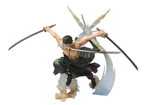 Roronoa Zoro | Figuarts Zero | Battle Version, One Piece franchise, Bandai brand, Release Date: 15. May 2015, H=170 mm (6.63 in) dimensions, ABS, PVC material, Nippon Figures store.