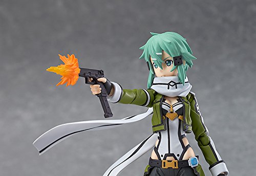 Sword Art Online II - Sinon - Figma #241 (Max Factory), Franchise: Sword Art Online II, Release Date: 05. Apr 2017, Dimensions: H=135 mm (5.27 in), Store Name: Nippon Figures