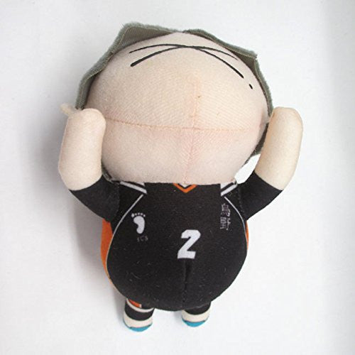 Haikyu!! - Sugawara Koshi - Zannen-san (ACG), Plushies, Dimensions: W=100 mm (3.94 in) L=160 mm (6.24 in) H=90 mm (3.51 in), Nippon Figures