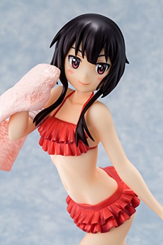 KonoSuba - Chomusuke - Megumin - 1/7 - Swimsuit ver. (BellFine), 1/7 scale swimsuit version of Megumin from KonoSuba, released on 23. Aug 2018, made of ABS, magnet, and PVC material, sold by Nippon Figures.