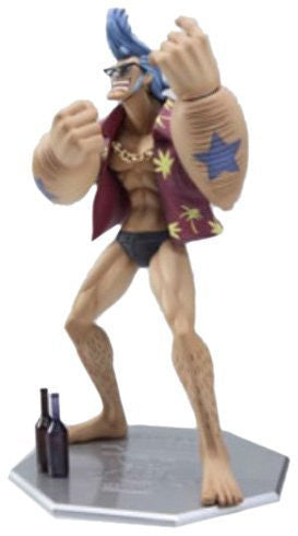 Franky | Portrait Of Pirates Neo, One Piece franchise, MegaHouse brand, Release Date: 31. Oct 2007, H=230 mm (8.97 in) dimensions, ABS, PVC material, Nippon Figures store.