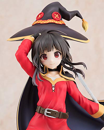 KonoSuba - Megumin - 1/7 - Sneaker Bunko 30th Anniversary Ver. (Kodokawa), PVC material, 240.0 mm dimensions, Nippon Figures