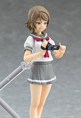 Love Live! Sunshine!! - Watanabe You - Figma #357 (Max Factory), Franchise: Love Live! Sunshine!!, Brand: Max Factory, Release Date: 25. Dec 2017, Dimensions: H=135mm (5.27in), Material: ABS, PVC, Store Name: Nippon Figures